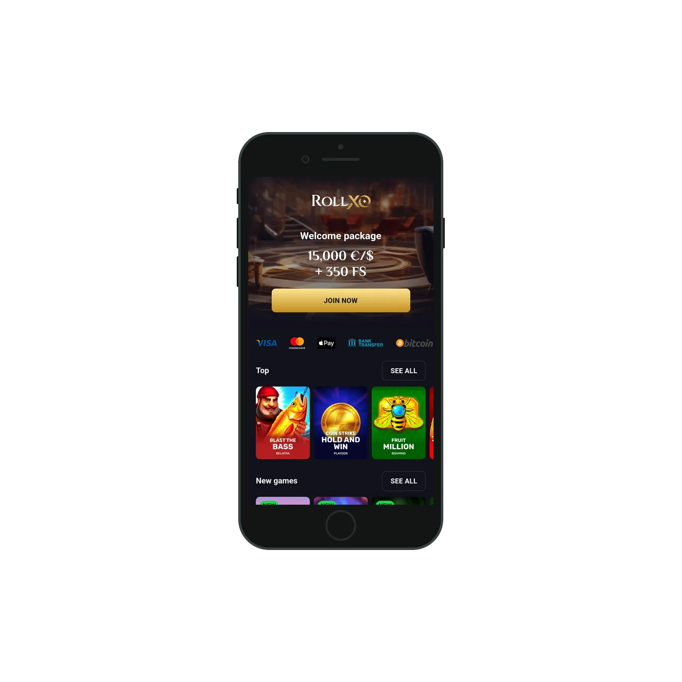 Roll XO log in